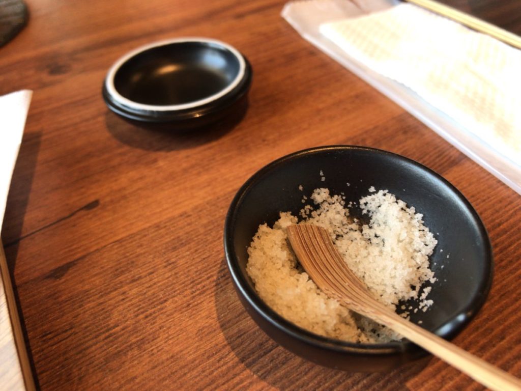 LUSH WASH CAFEの塩